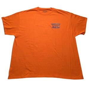 Goodguys Autocross Racing Graphic T-Shirt Orange Mens 3XL Racing Streetwear Tee